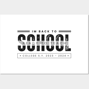 Back to School Outfit / T-Shirt Design Posters and Art